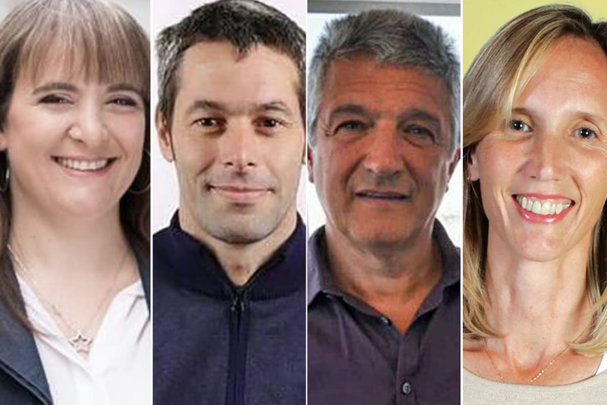 Lucio Yapor, Natalia Souto, Gustavo López (el del Enacom) y Julieta Marcolli (es de catamarca)
