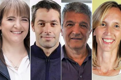 Lucio Yapor, Natalia Souto, Gustavo López (el del Enacom) y Julieta Marcolli (es de catamarca)