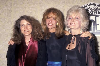 Lucy, Carly y Joanna Simon en 1994