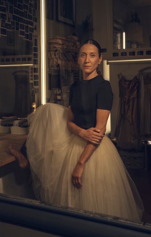Ludmila Pagliero, de 41 años, retratada en su camarín de la Ópera de París