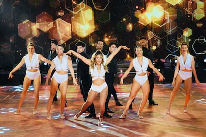 Luego de bailar, la actriz agradeció a las mujeres que participaron el miércoles de las marcha que se realizaron bajo la consigna "Ni una menos"