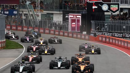Luego de la largada en falso, se corre el Gran Premio de Canadá