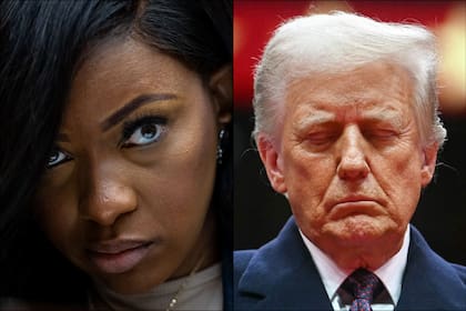 Luego de las declaraciones sobre Abbott, Trump le respondió a Crockett