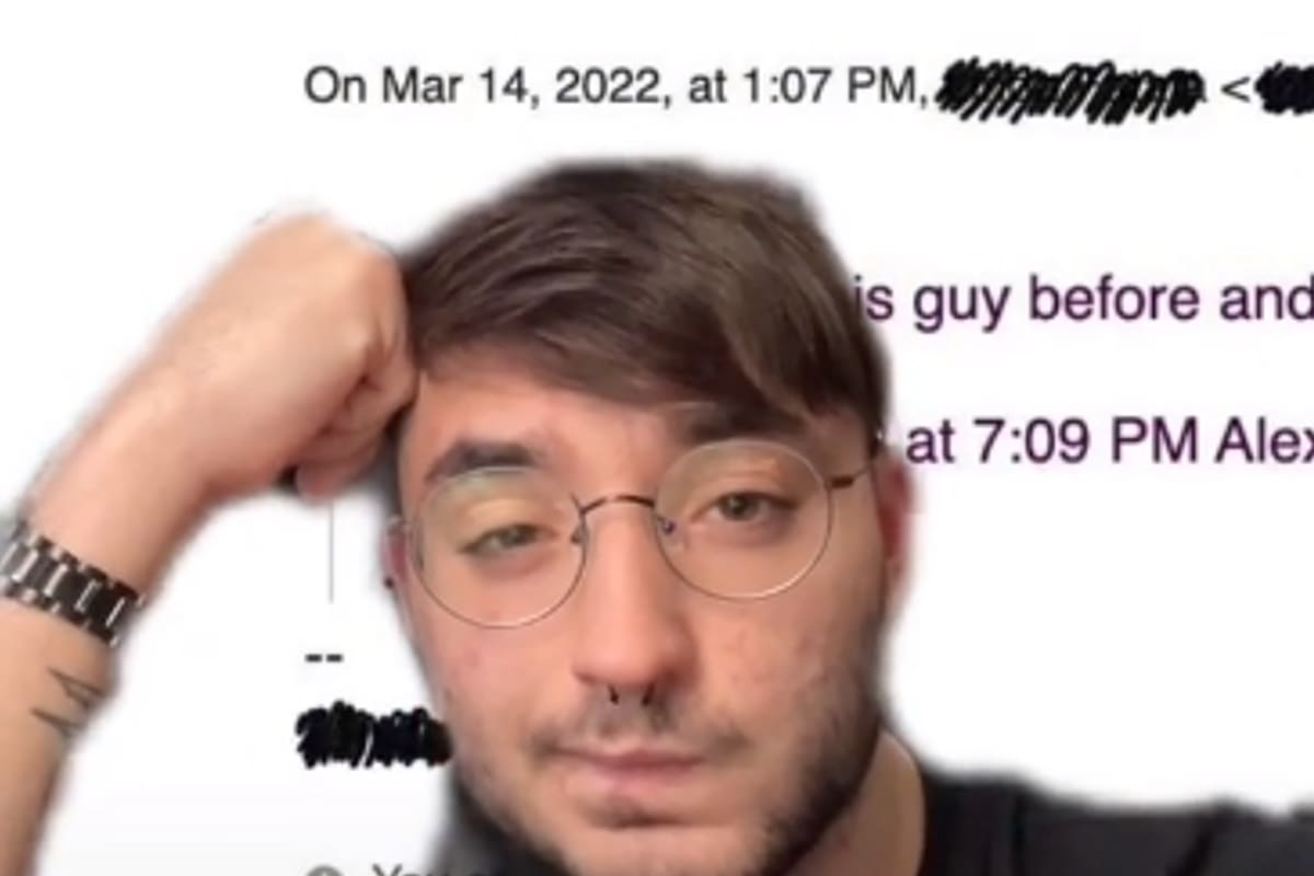 Luego de postularse a un puesto de trabajo, un joven recibió por error un mail de Recursos Humanos en el que explican por qué no quieren contratarlo