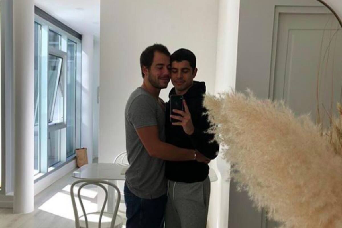 Luego de presentar a su nuevo novio, el actor respondió con gran elegancia a la homofobia de uno de sus seguidores