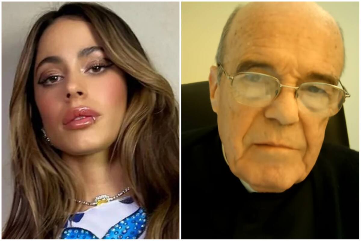 Luego de que la artista se presentara en Uruguay, un obispo la criticó a través de un video que subió a Youtube (Foto: Instagram @tinistoessel / Captura de video)