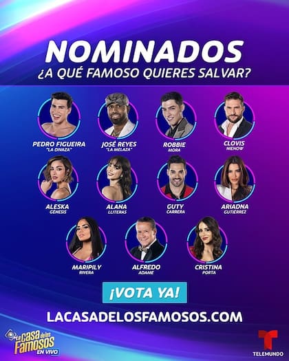 Luego de que Lupillo Rivera decidió salvarse a él mismo, quedan 11 nominados