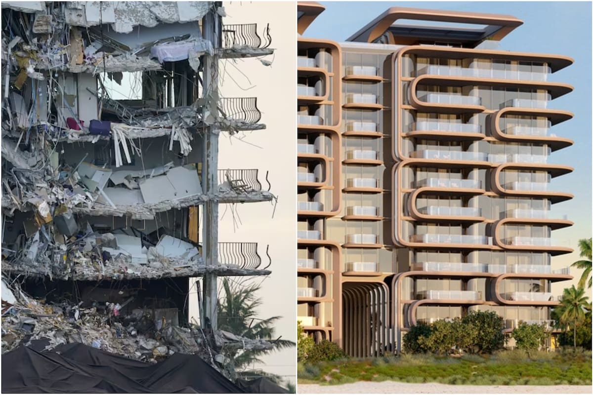 Luego del colapso del Champlain Towers South en 2021, una grande empresa de desarrollo inmobiliario comenzará con la construcción de sus condominios de lujo