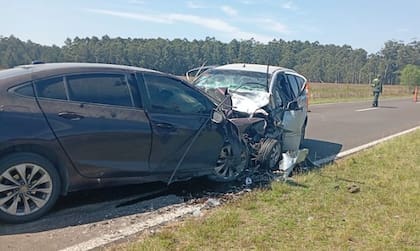 Luego del fatídico accidente se desplegó un operativo en la zona