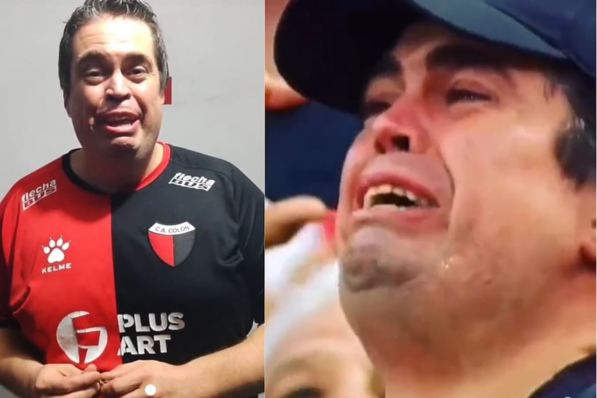 Luego del partido contra Racing, el hincha de Colón que fue furor en 2019 reapareció para compartir su alegría