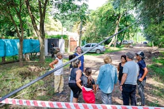 En Del Viso, por el temporal, hay barrios sin luz desde el domingo