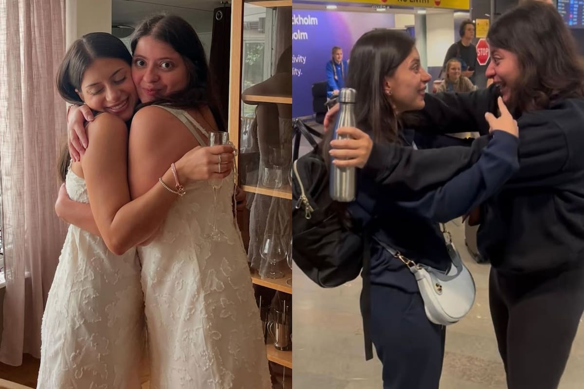 Luego que Rachel contara su historia en TikTok, una joven le mandó un mensaje con la frase: "Creo que eres mi hermana"