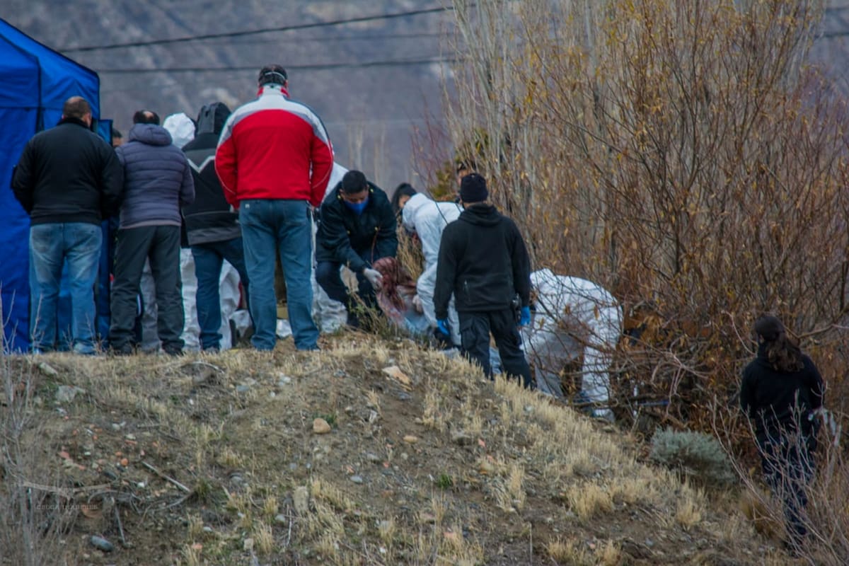 Lugar donde encontraron el cuerpo de Fabián Gutiérrez