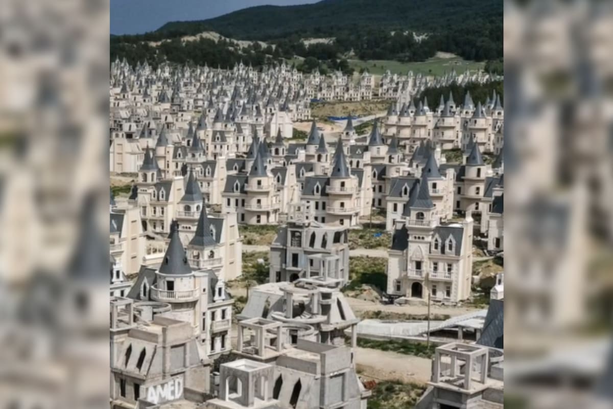 Lugares abandonados: el complejo Burj Al Baba, en Turquía, con 732 villas inspiradas en castillos (Captura video)