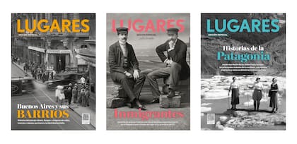 Lugares tiene su linea de bookazines históricos, con investigaciones y fotos inéditas.