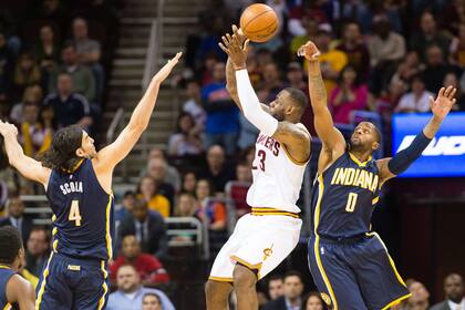 Luifa aportó lo suyo pero Indiana perdió en Cleveland