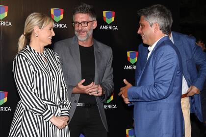 Relajados antes de hablar con la prensa por la nueva edición de Animales sueltos