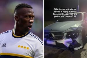 Luis Advíncula chocó y lo denunciaron por intento de fuga