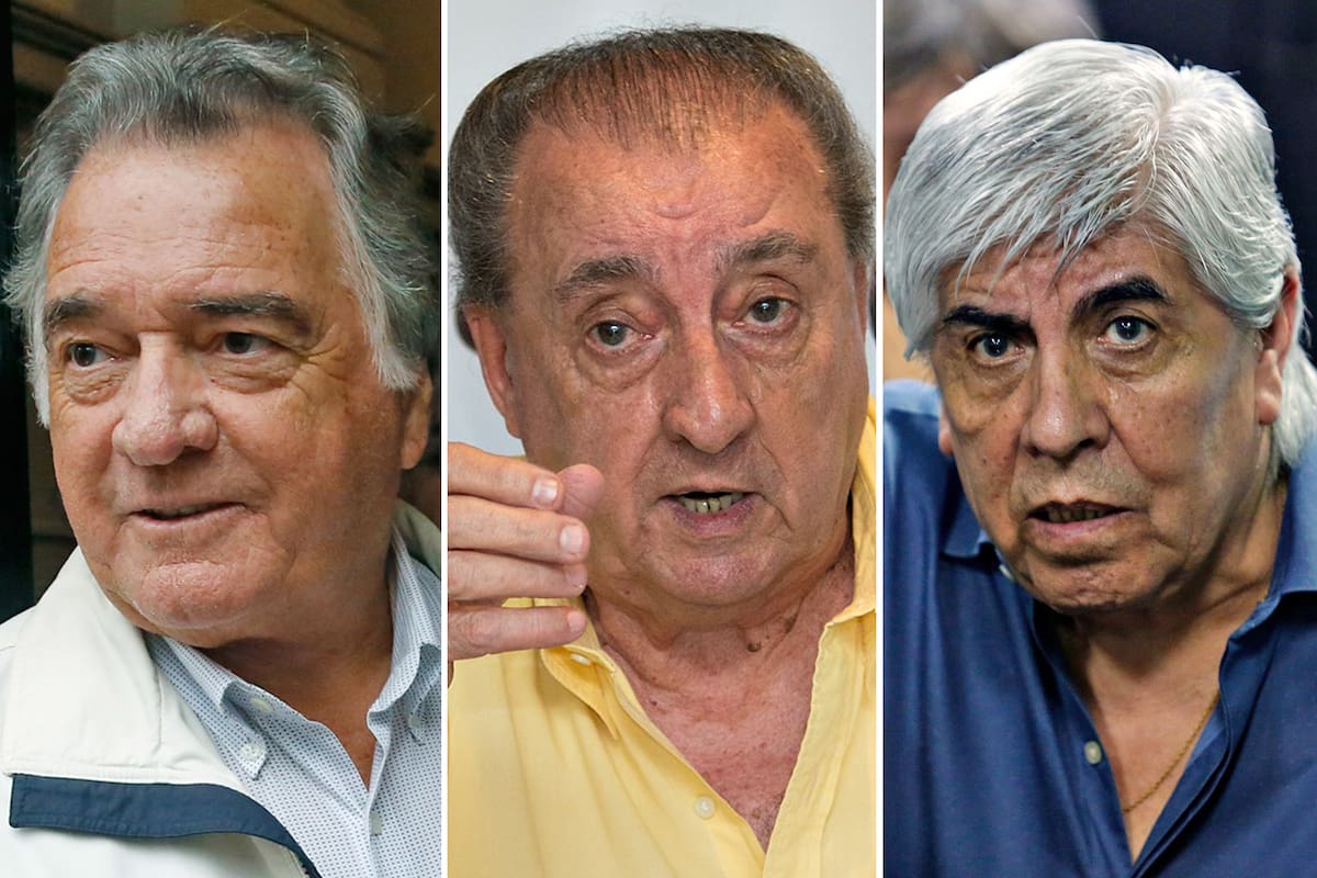 Luis Barrionuevo, Ángel García y Hugo Moyano juegan fuerte para tallar en la interna del sindicato que reúne a viligadores privados y espías