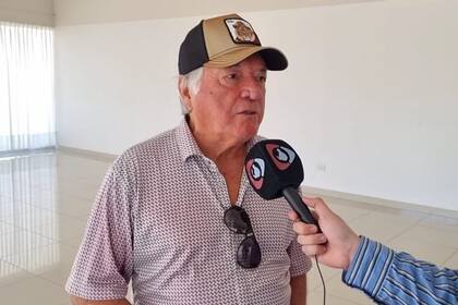 Luis Barrionuevo en Catamarca en diálogo con El Esquiú