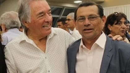 Luis Barrionuevo y el ministro Rojas