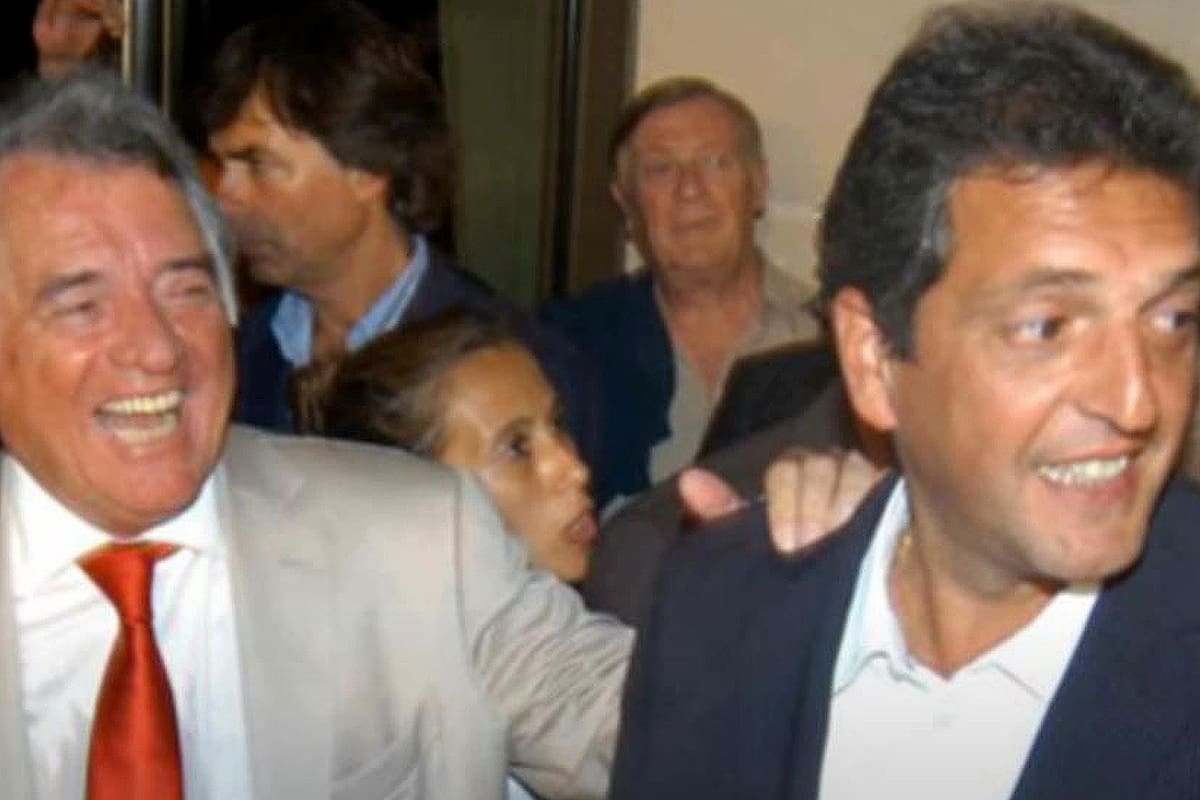 Luis Barrionuevo y Sergio Massa