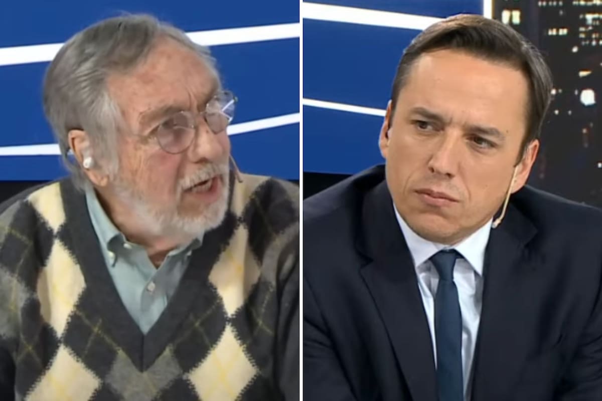 Luis Brandoni con José del Rio en Comunidad de Negocios