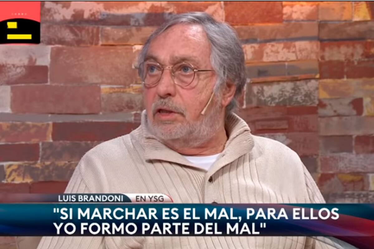 Luis Brandoni criticó la falta de diálogo del kirchnerismo: "Cuando hay voluntad se puede dialogar, pero esta gente no tiene voluntad. Han perdido gran parte del crédito"