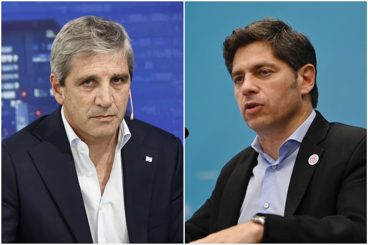 Luis Caputo, Axel Kicillof