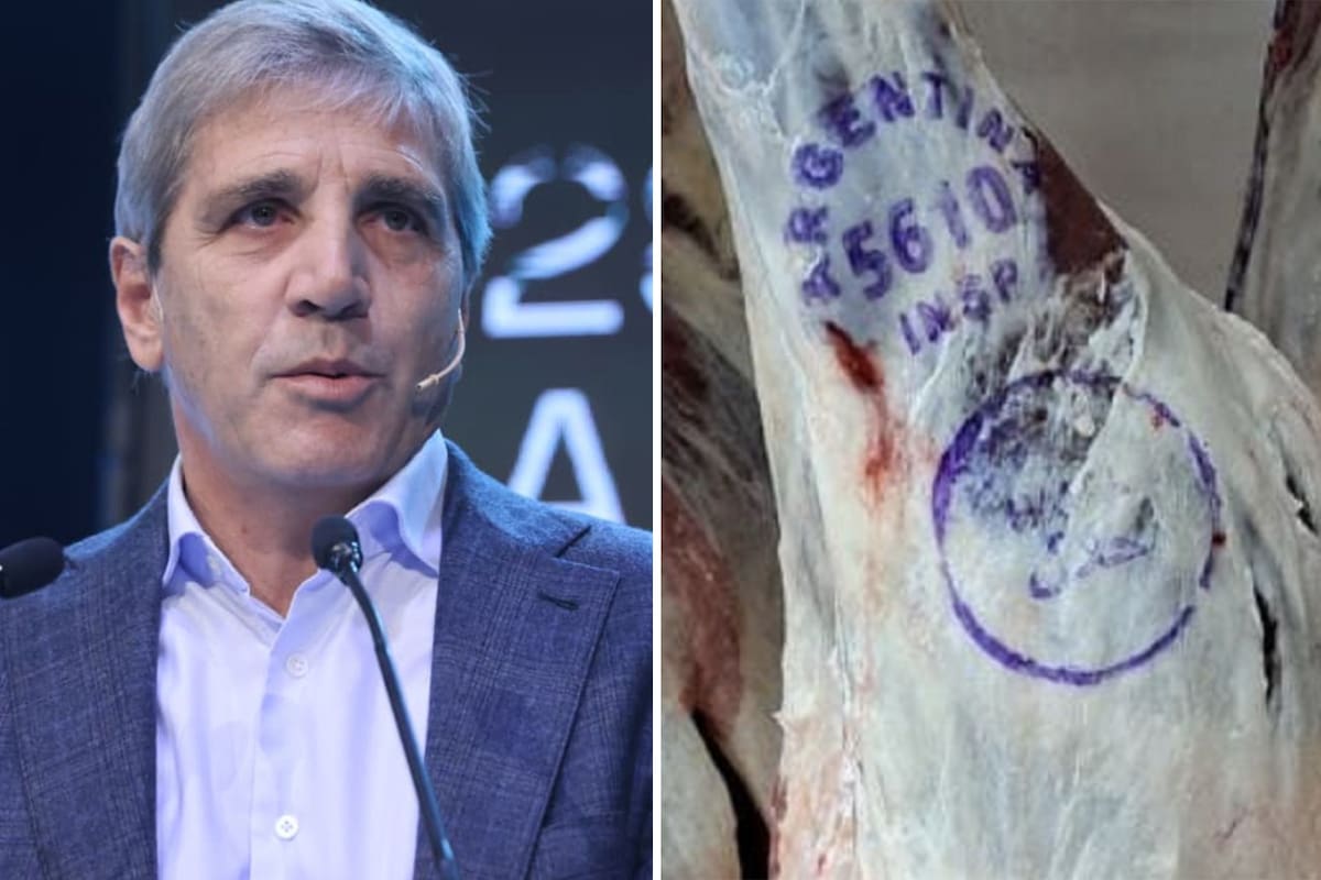Luis Caputo destacó las exportaciones de carne vacuna del primer trimestre de 2026