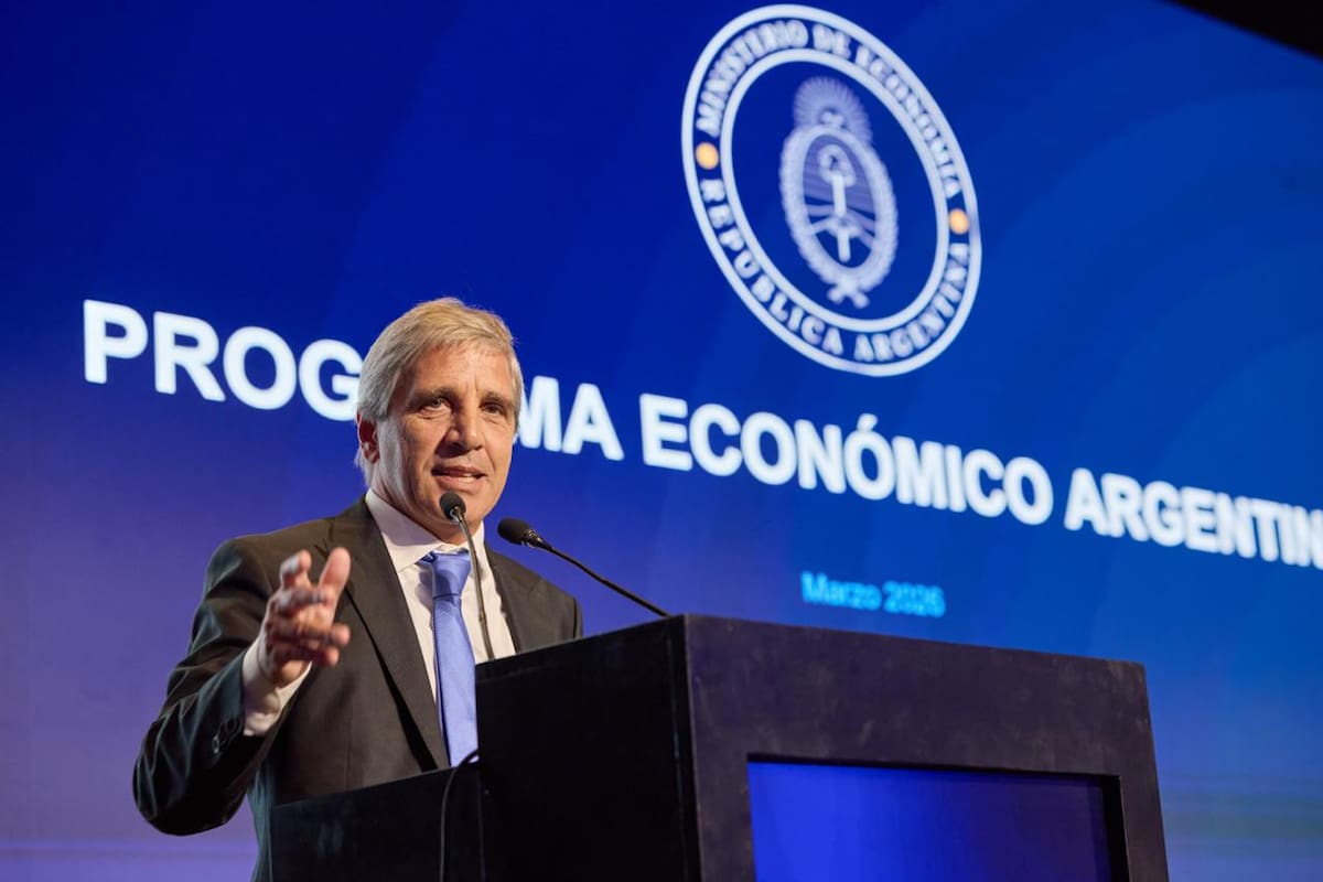 Luis Caputo en el 7° Foro de Inversiones & Negocios Mendoza 2026