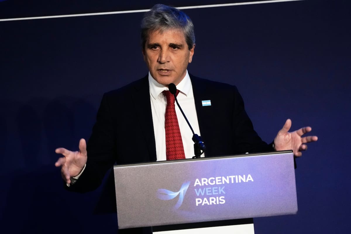 Luis Caputo en la Argentina Week