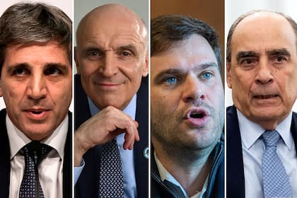 Luis Caputo, Jose Luis Espert, Juan Manuel Lopez y Guillermo Francos