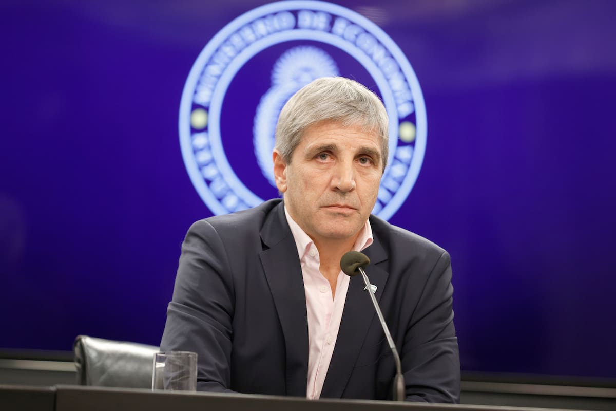Luis Caputo, ministro de Economía