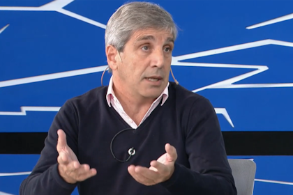 Luis Caputo, ministro de Economía, en LN+