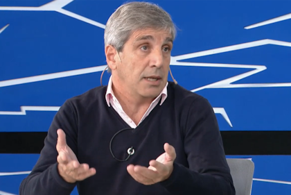 Luis Caputo, Ministro de economía, en LN+