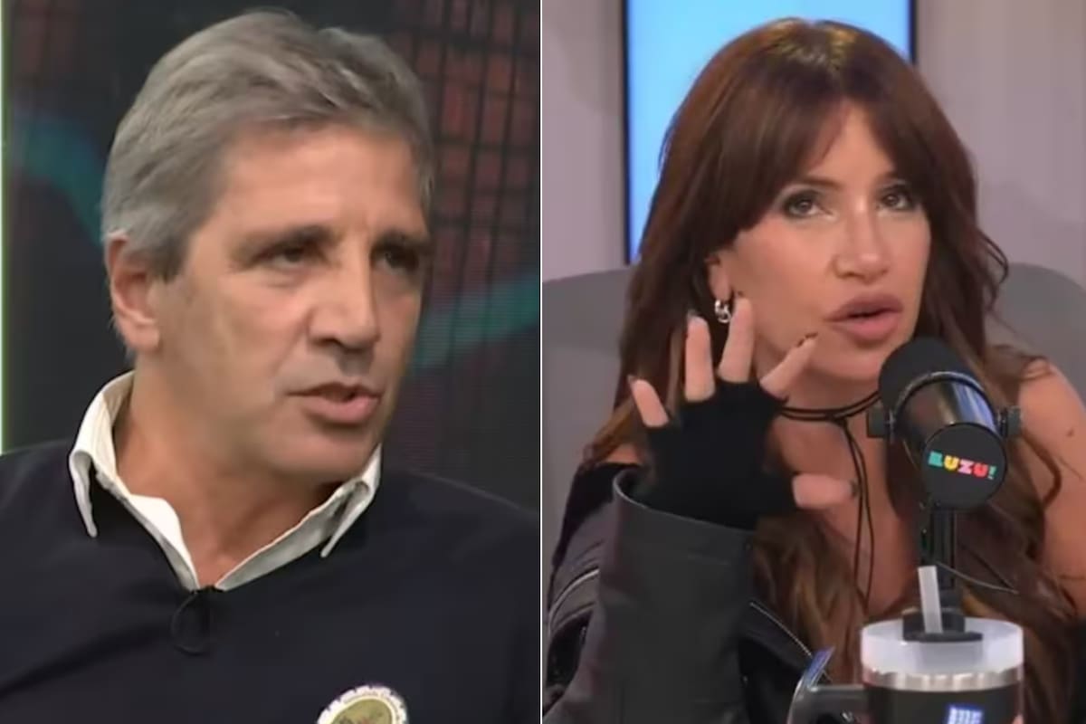 Luis Caputo y Florencia Peña