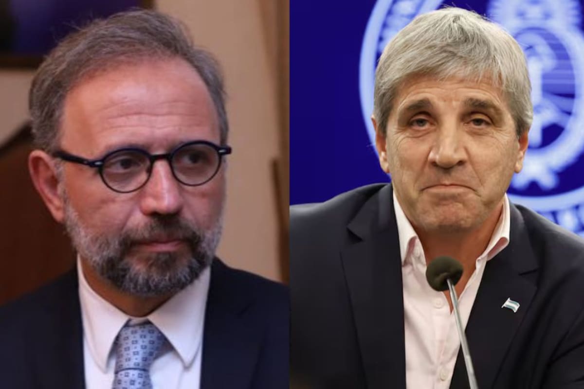 Luis Caputo y Gustavo Marangoni protagonizaron un fuerte cruce por el rumbo económico del país