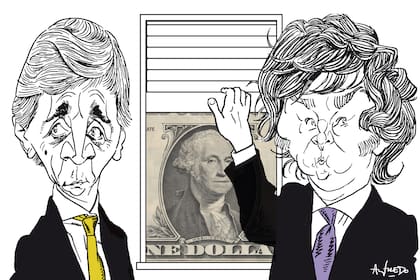 Luis Caputo y Javier Milei