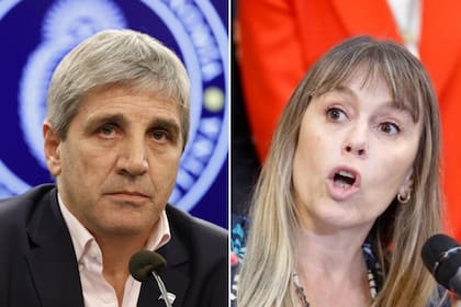 Luis Caputo y Juliana Di Tullio