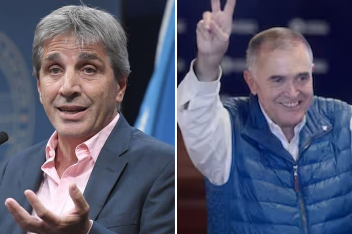 Luis Caputo y Osvaldo Jaldo