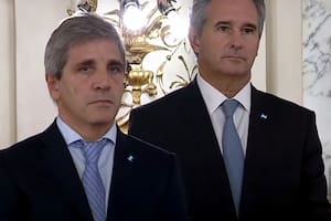 Luis Caputo y Pablo Quirno