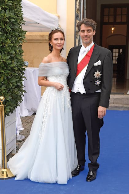 Luis de Baviera y Sophie-Alexandra anunciaron su compromiso el año pasado.