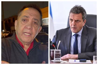 Luis D'Elia apuntó en Twitter contra Sergio Massa.