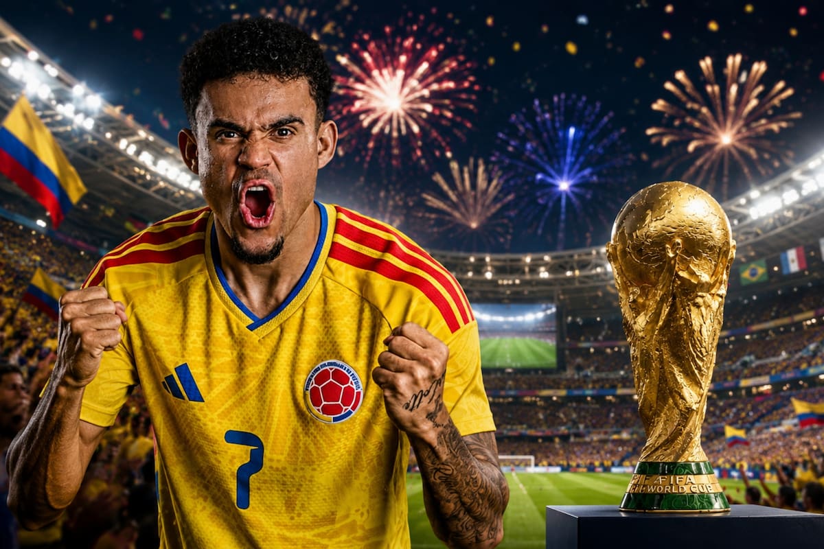 Luis Díaz y otros jugadores de Colombia disputarán el Mundial por primera vez