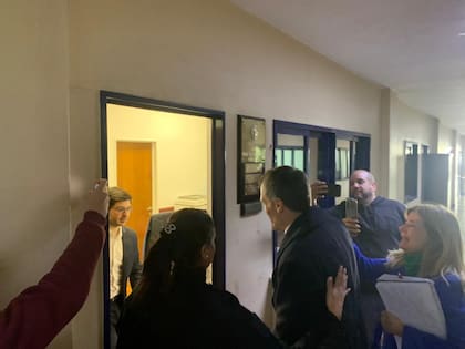 Luis Enrique Aluju entra a declarar