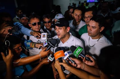 Camacho, líder del frente más radical de la oposición en Bolivia