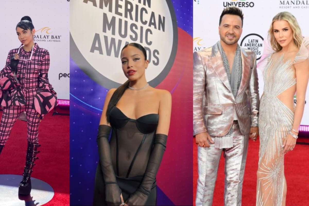 Luis Fonsi y María Becerra fueron algunos de los famosos destacados de la noche de los Latin American Music Awards 2022