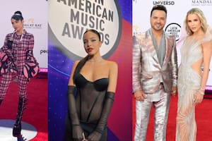 Luis Fonsi y María Becerra fueron algunos de los famosos destacados de la noche de los Latin American Music Awards 2022