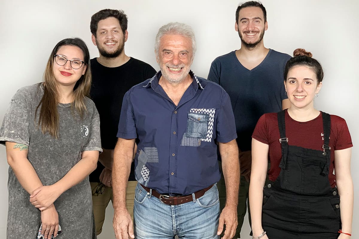 Luis García Argibay junto a su equipo: creo Edify, la app que tiene más de 200 usuarios